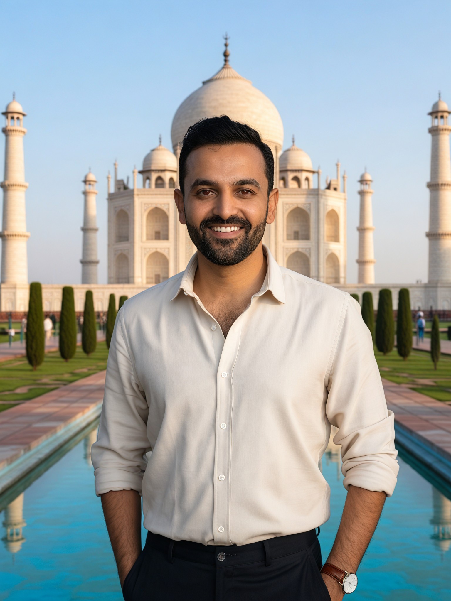 Change the background of the photo image