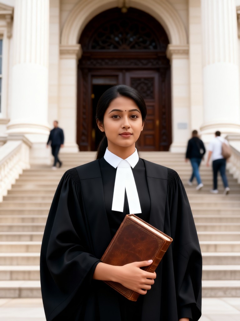 Female lawyer image