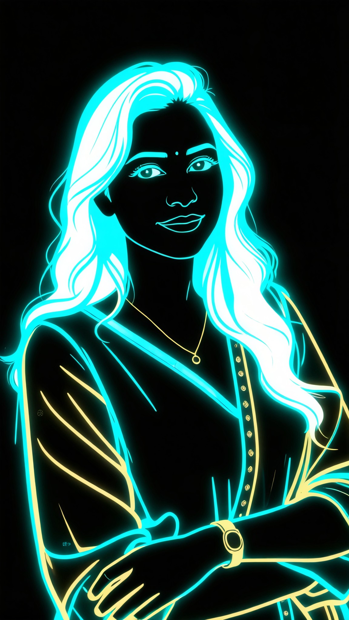 Neon Digital Illustration image