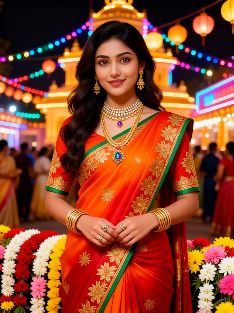 The sneakily laughing lantern beauty image