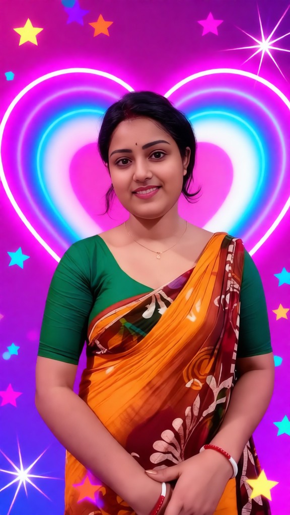 Neon Hearts & Starry Vibes image