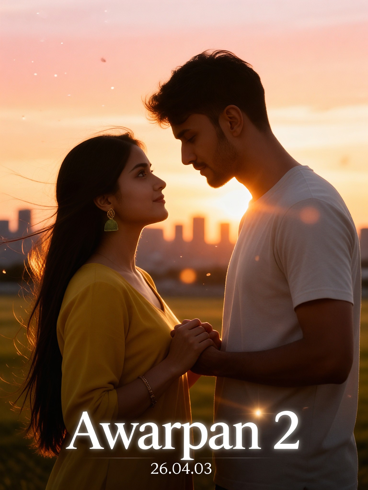 Couple on the Poster of Movie Awarapan 2 image