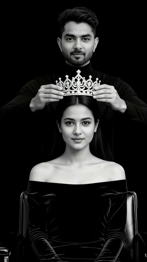 Put on the crown image