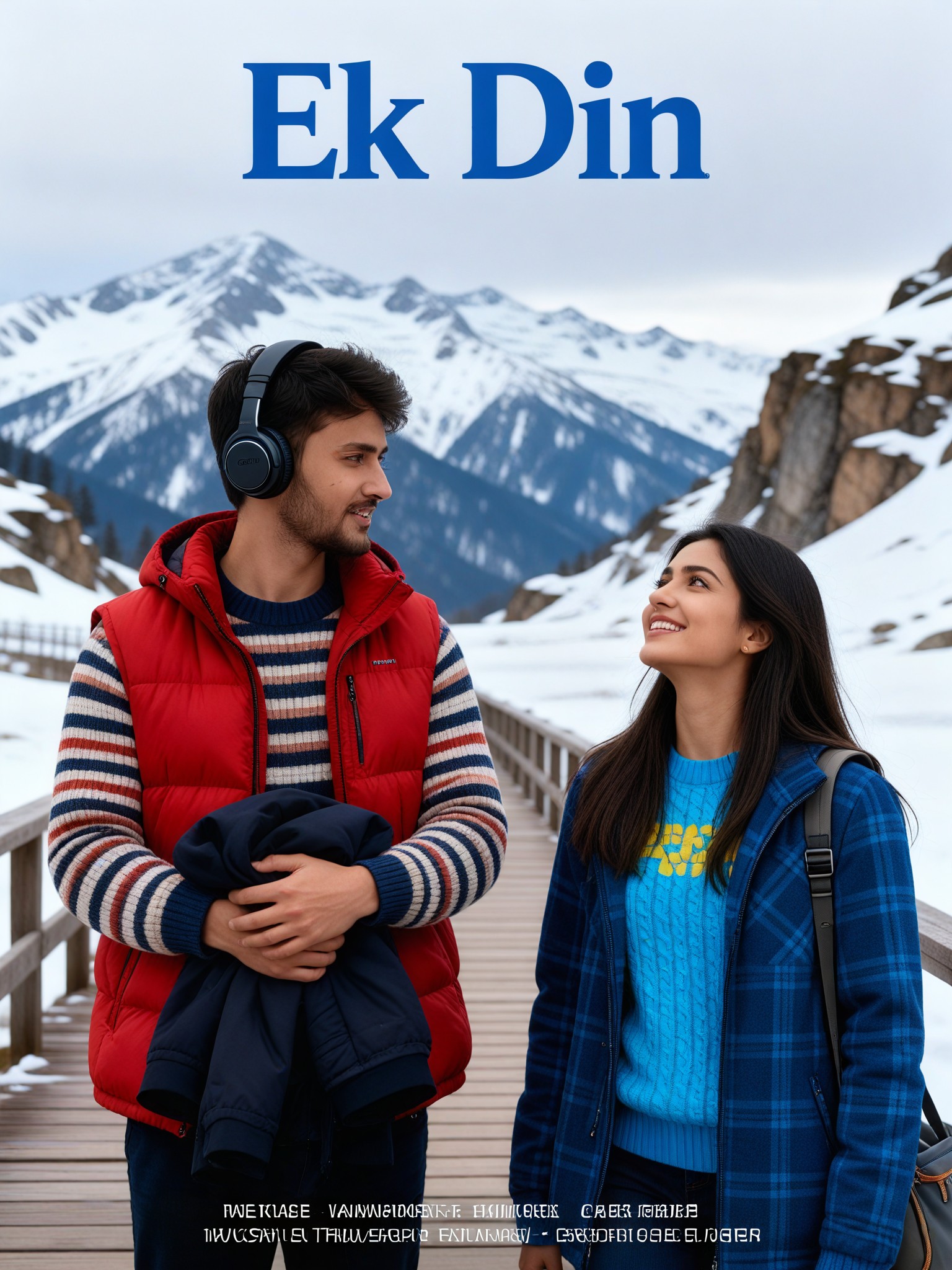 Couple on the Poster of the Movie Ek Din image