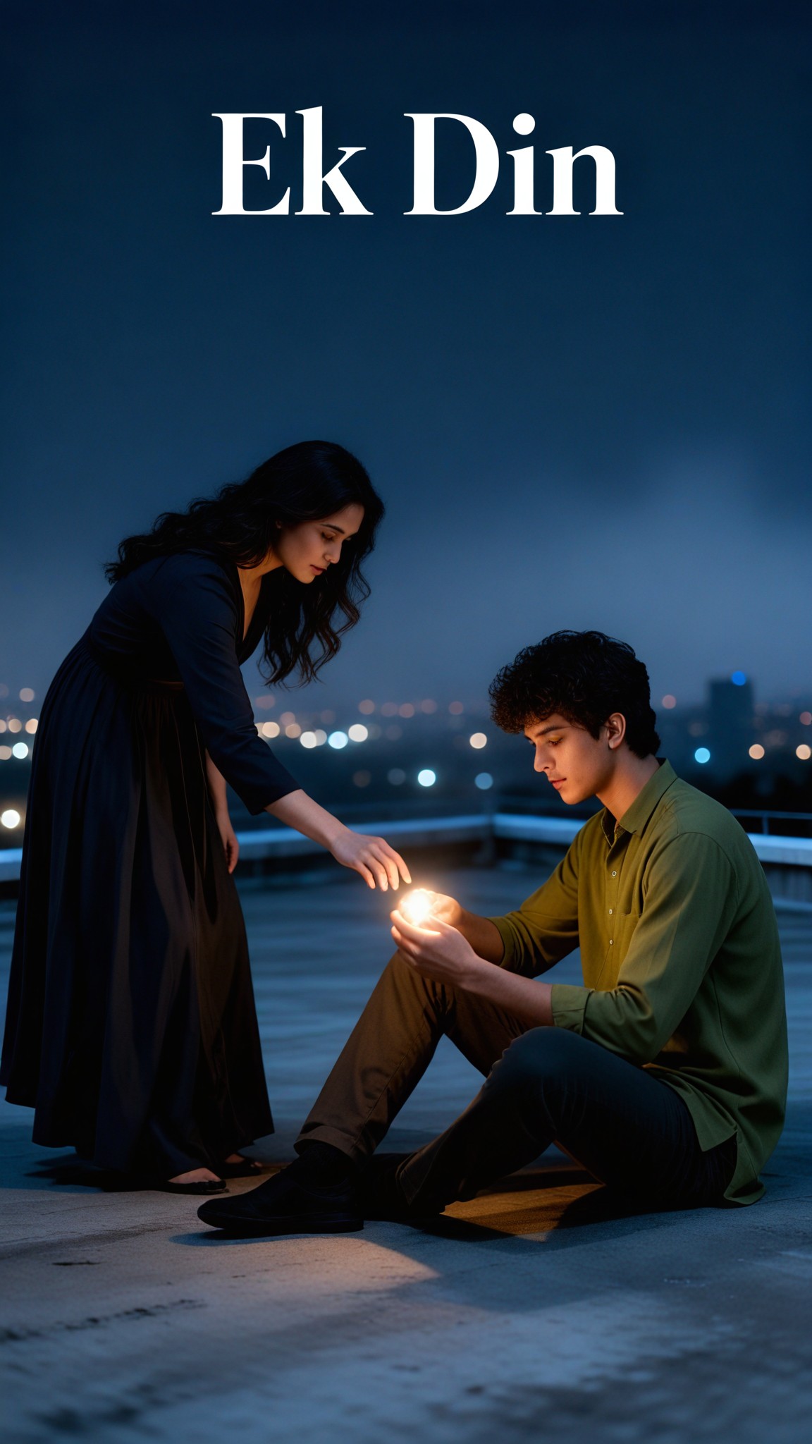 Movie Ek Din Poster Rooftop Scene image