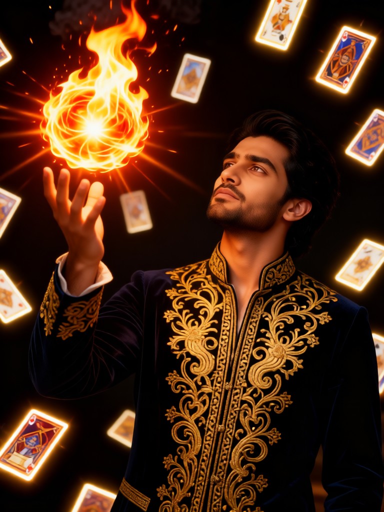 Card Fireball Magic image