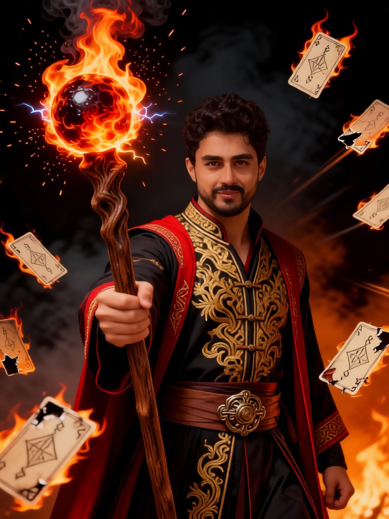 Staff Fireball image