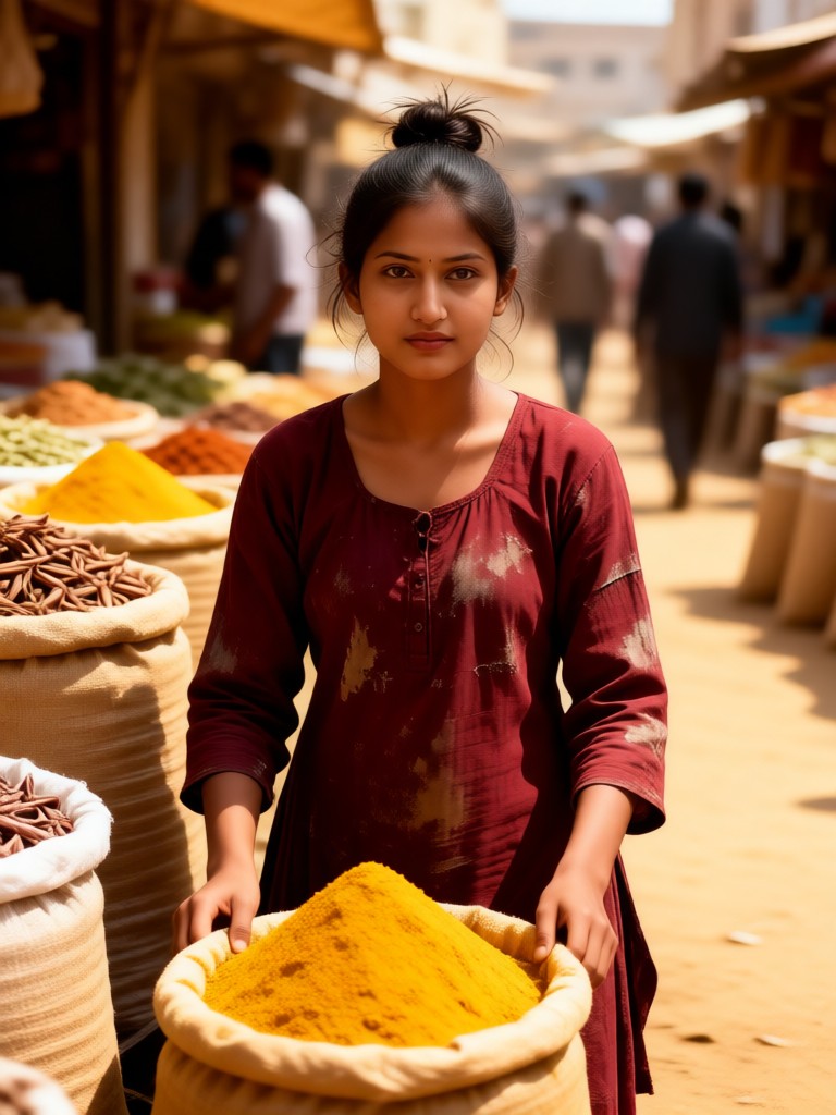 Poor girl Transformation image