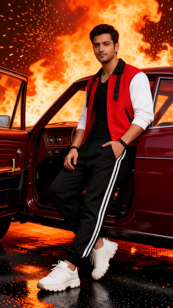 Blazing Heat + Hot Guys + Motorcycles image