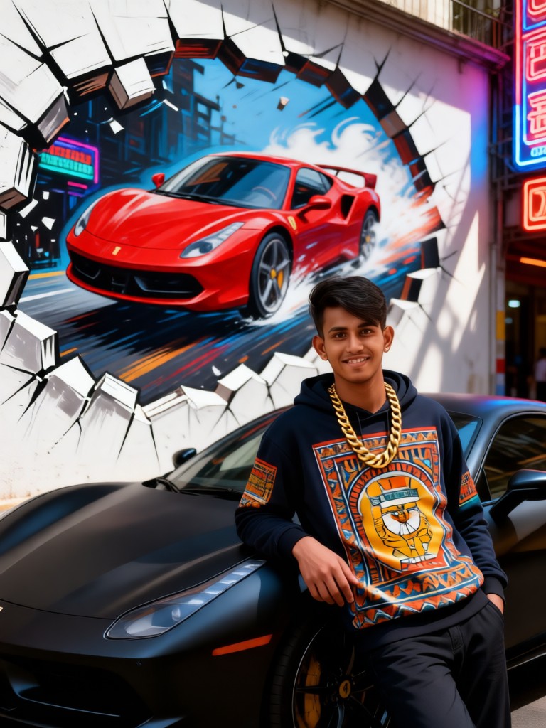 Neon drift Lad image