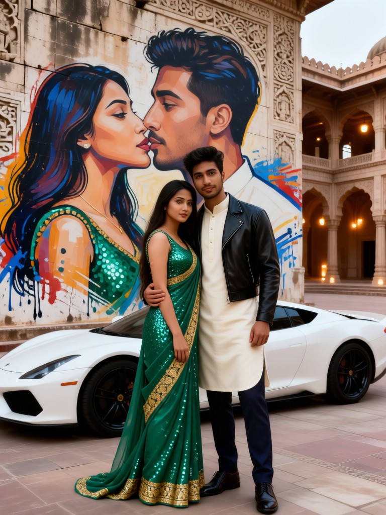 Royal Courtyard Kiss image