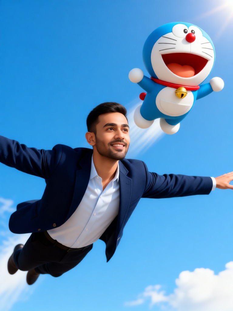 Come fly with Doraemon image