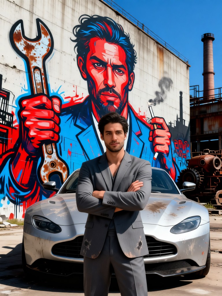 Abandoned Industrial image