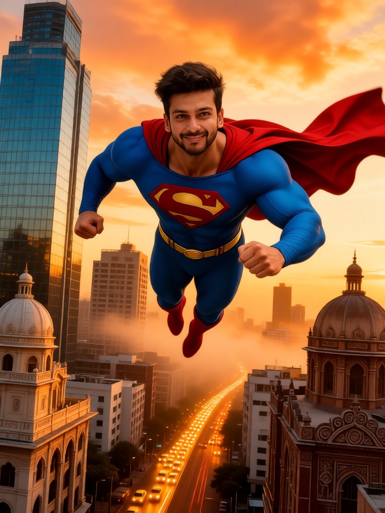 Fly like Superman image