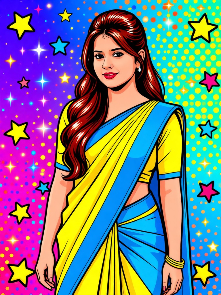 Dreamy Pop Art-style Background for Women image