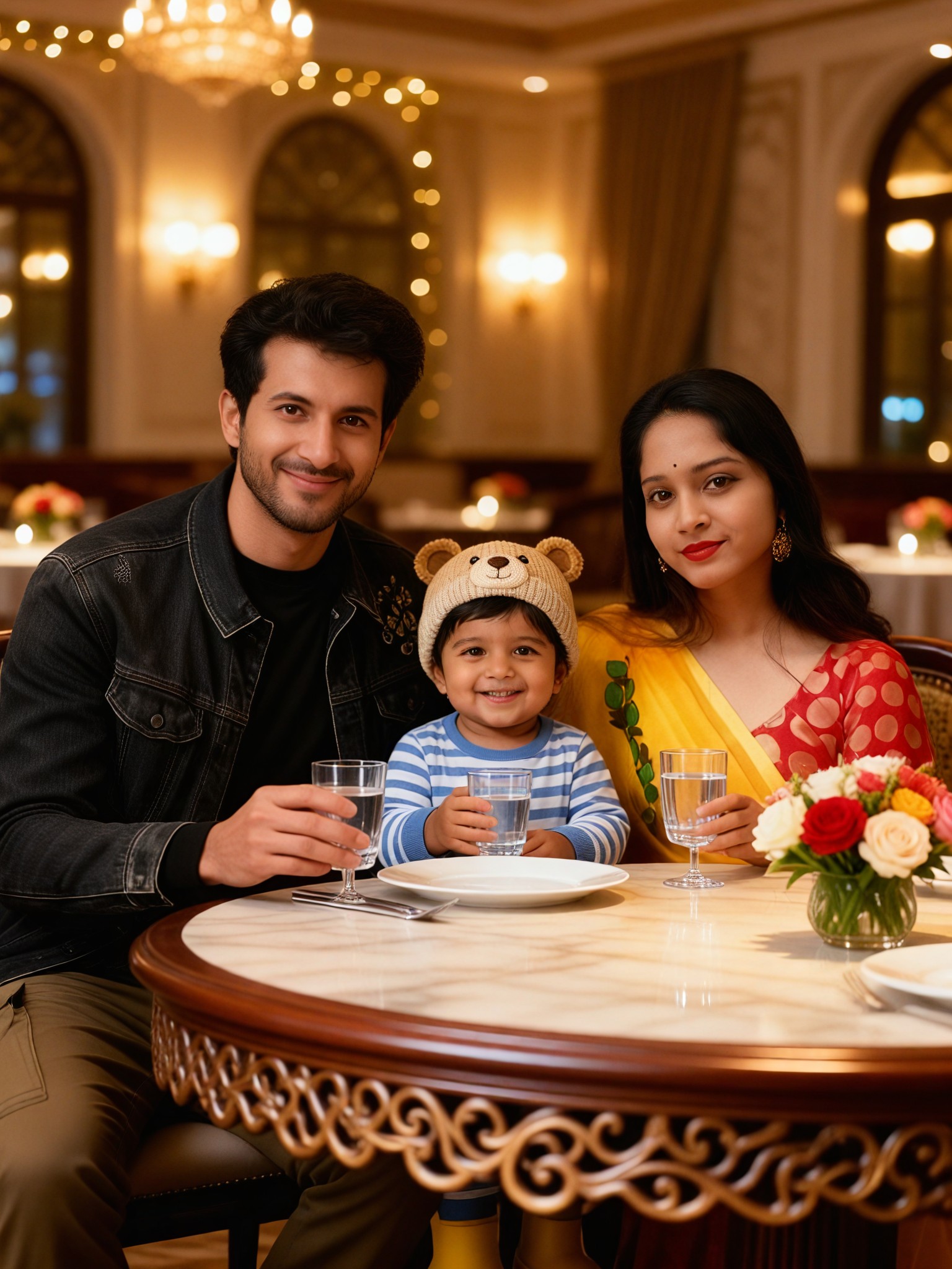 Warm Elegant Family Photo ·  Style Dining Room  image
