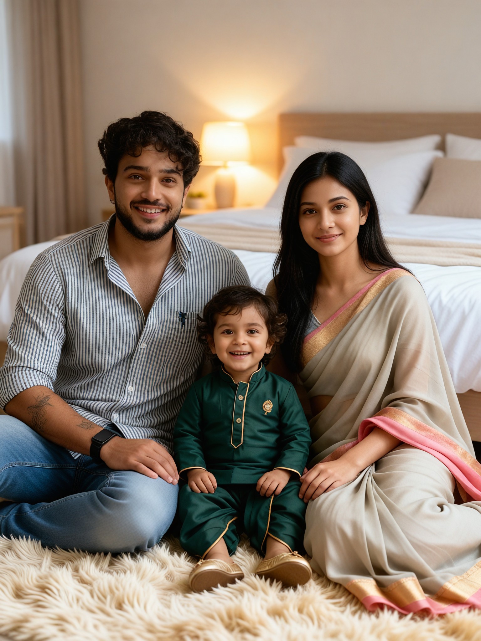 Nordic Warm Family Photo · Nordic Style Bedroom   image