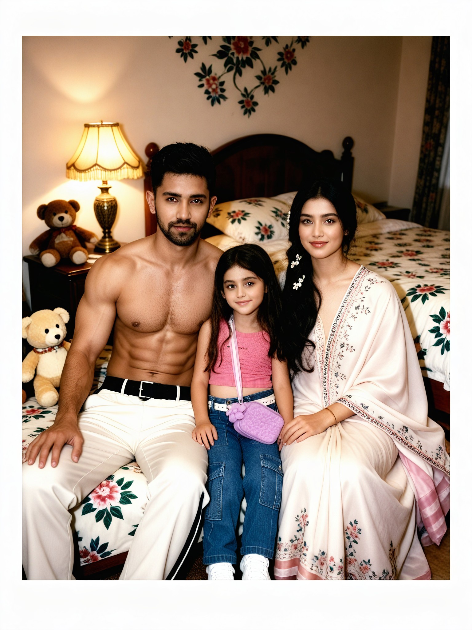 90s Retro Family Photo ·  Retro Bedroom  image