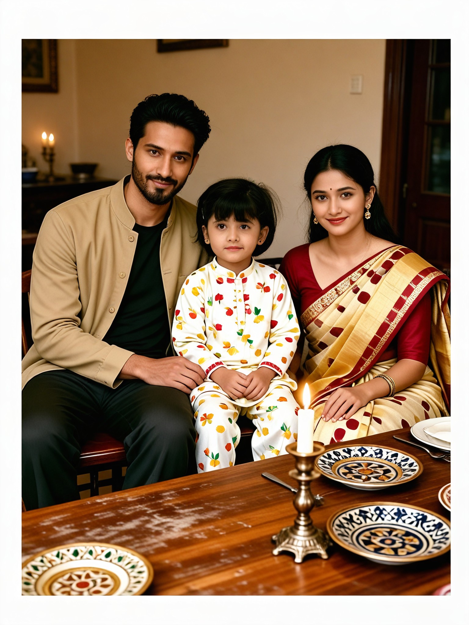 Retro Reunion Family Photo ·  Retro Dining Room   image