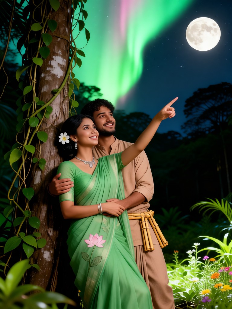 Kerala Rainforest-couple image