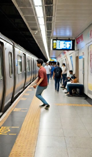 Oh no my train！ image