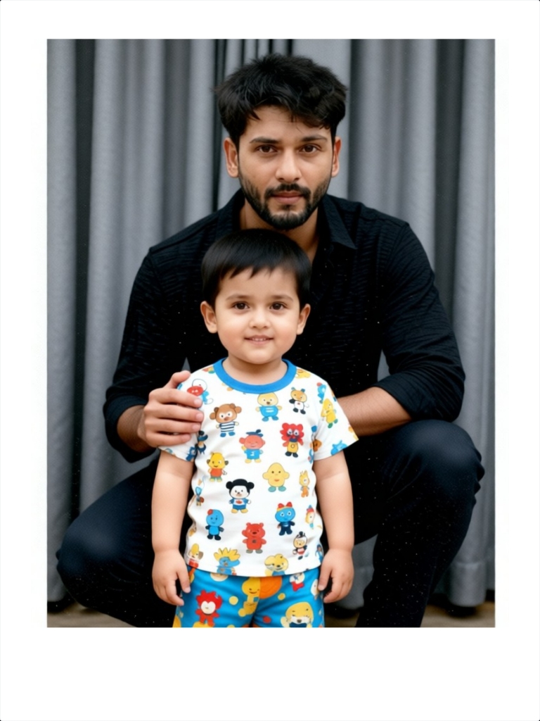 Take a photo with my childhood self image