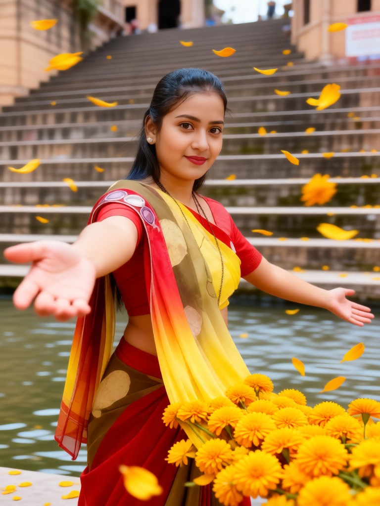 Marigold Petal Surrealism image