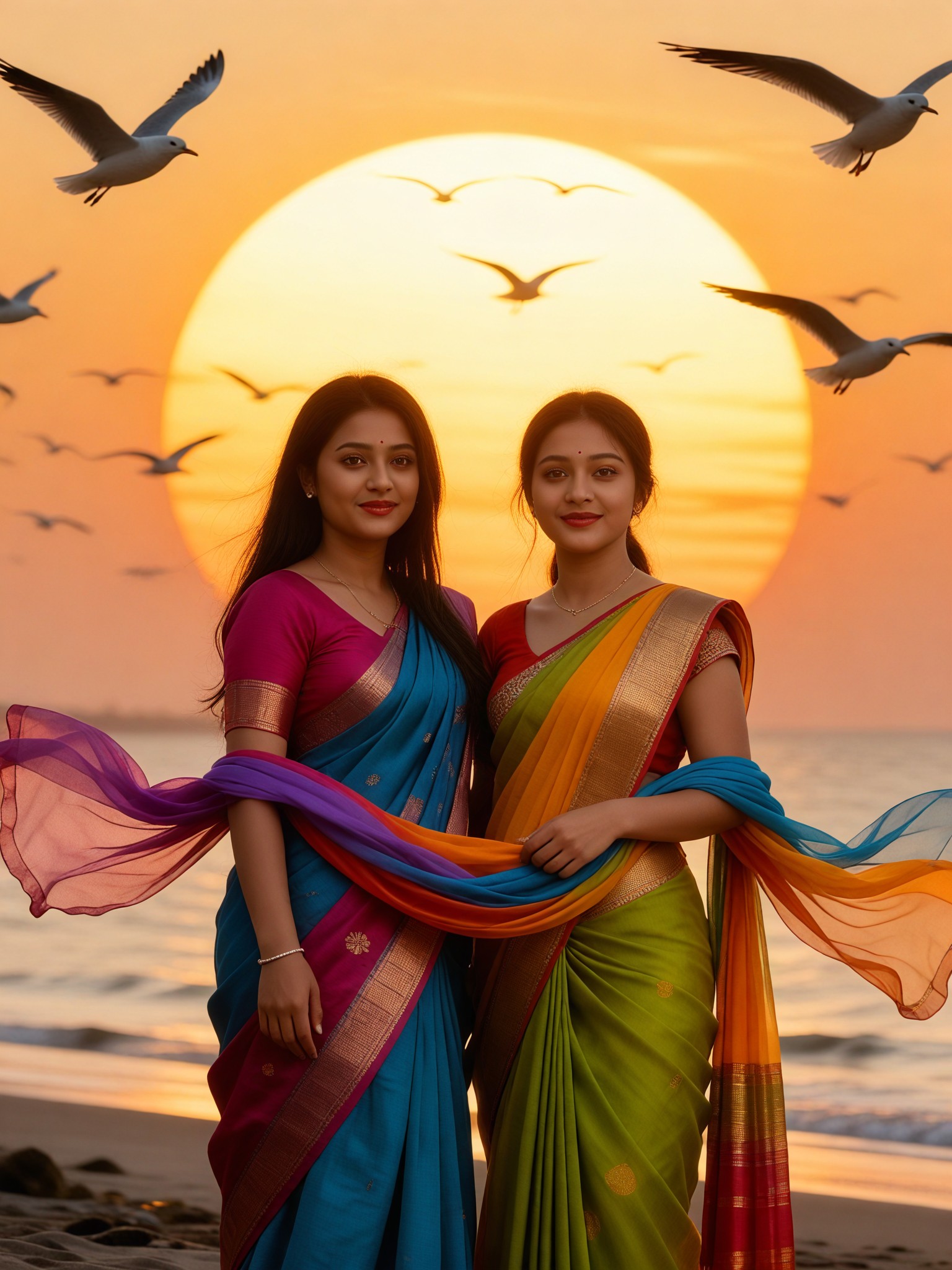 Sunset Duo Serenity image