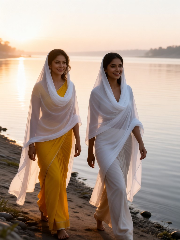 Sisters' Morning Walk image