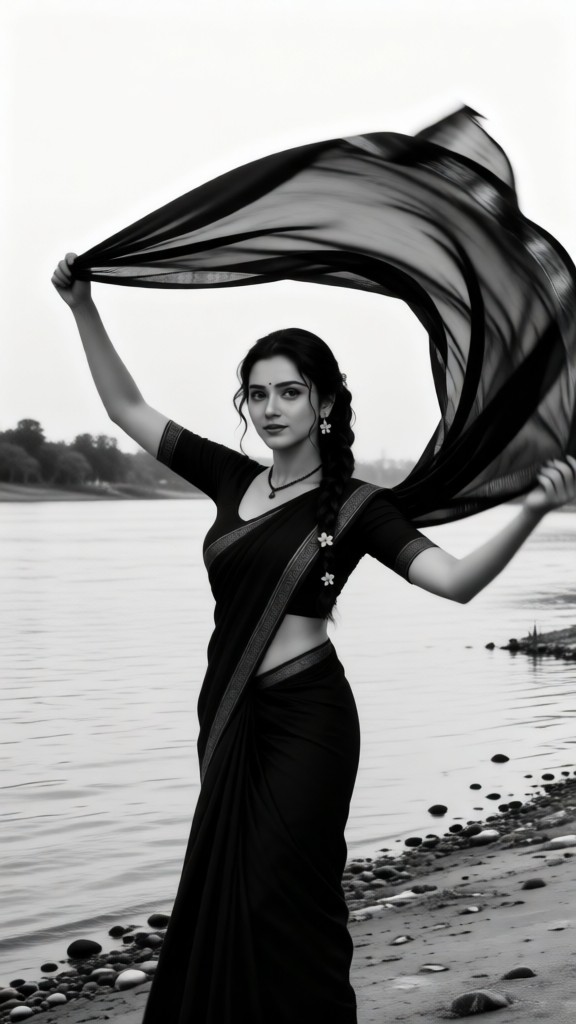 Monochrome Silk Ink image