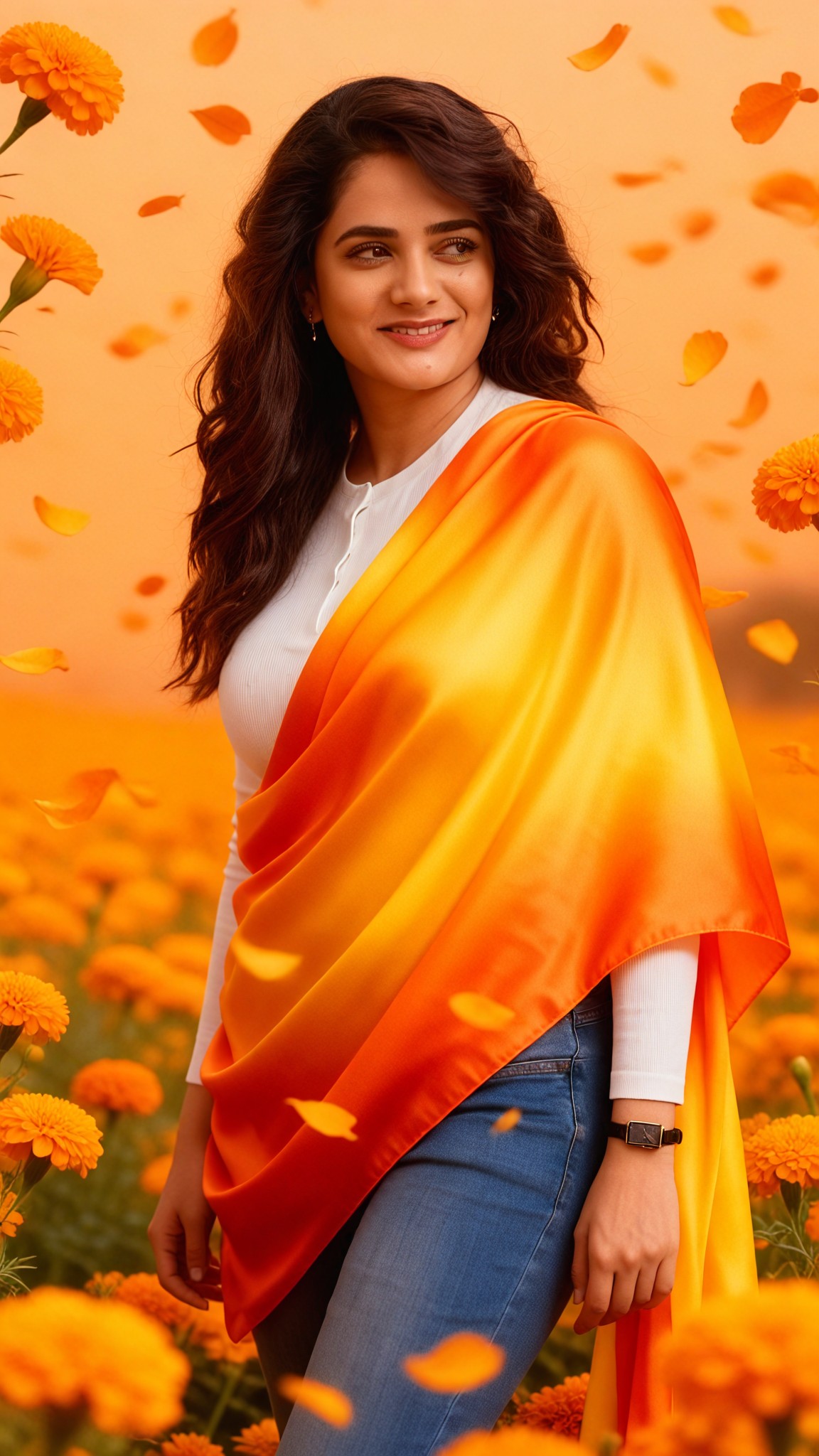 Marigold Dream Rain image