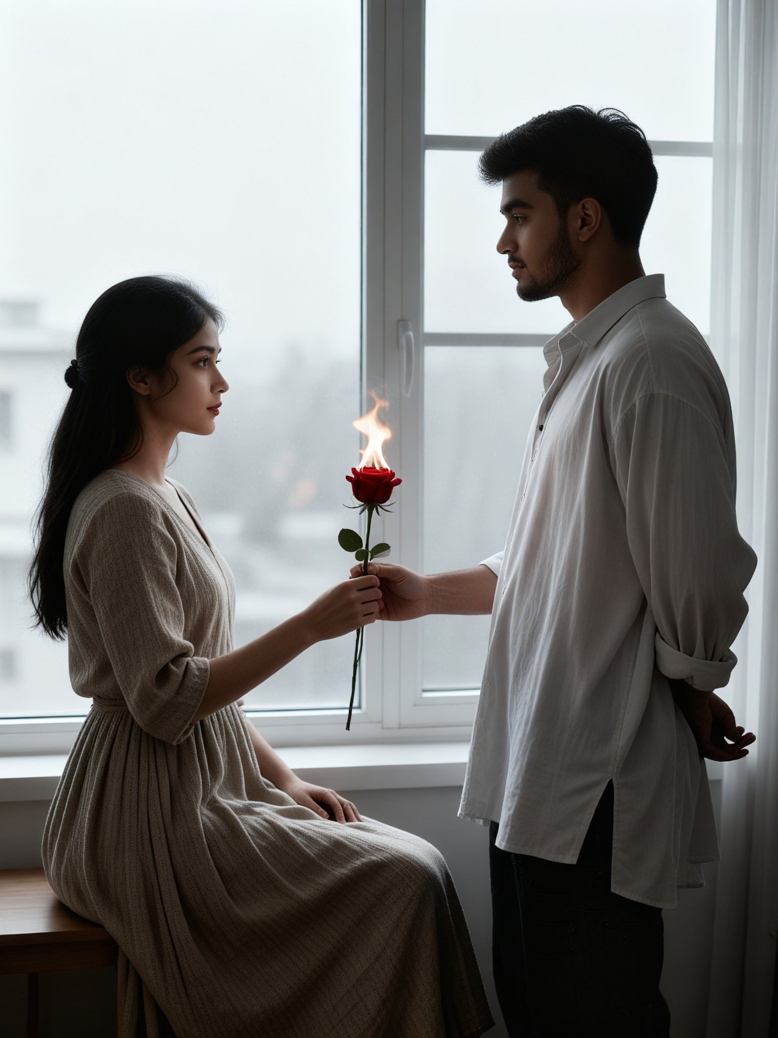 Japanese Cold Melancholic Style - Couple image