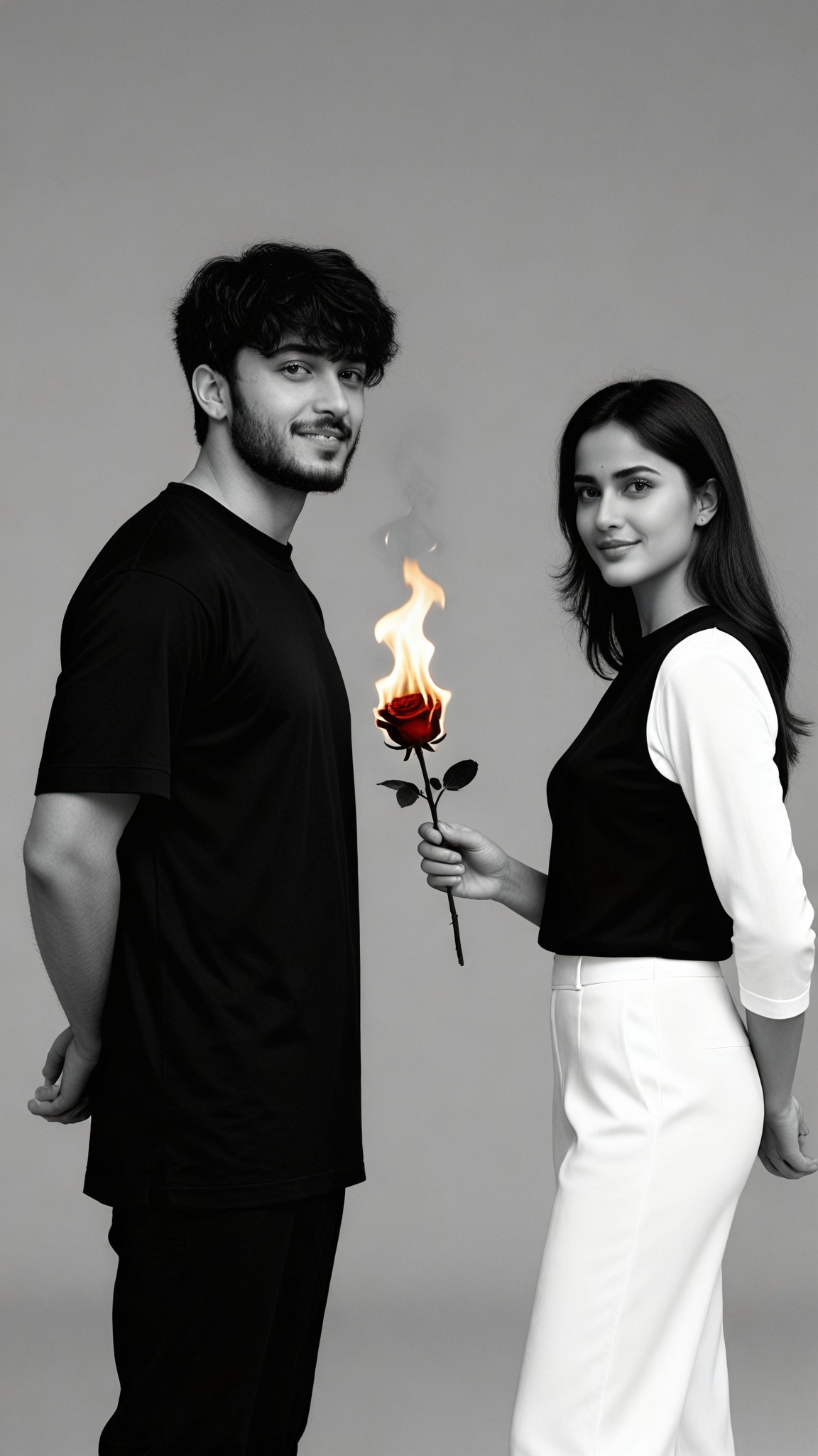 Minimalist Advanced Flame Style - Couple image
