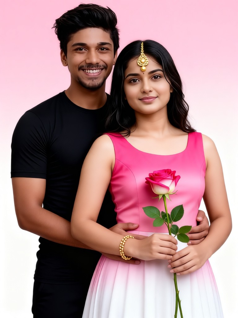 Gradient Rose · Intimate Portrait image