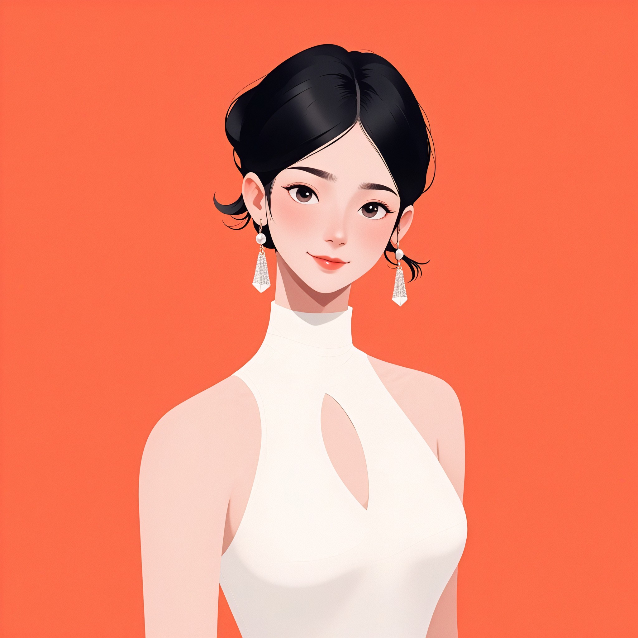 Vector illustration avatar image