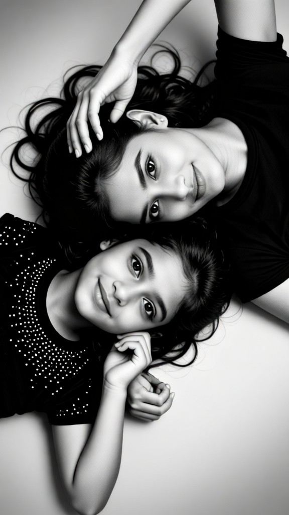 Heartwarming Mother-Daughter Photos image