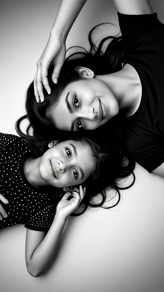 Heartwarming Mother-Daughter Photos image