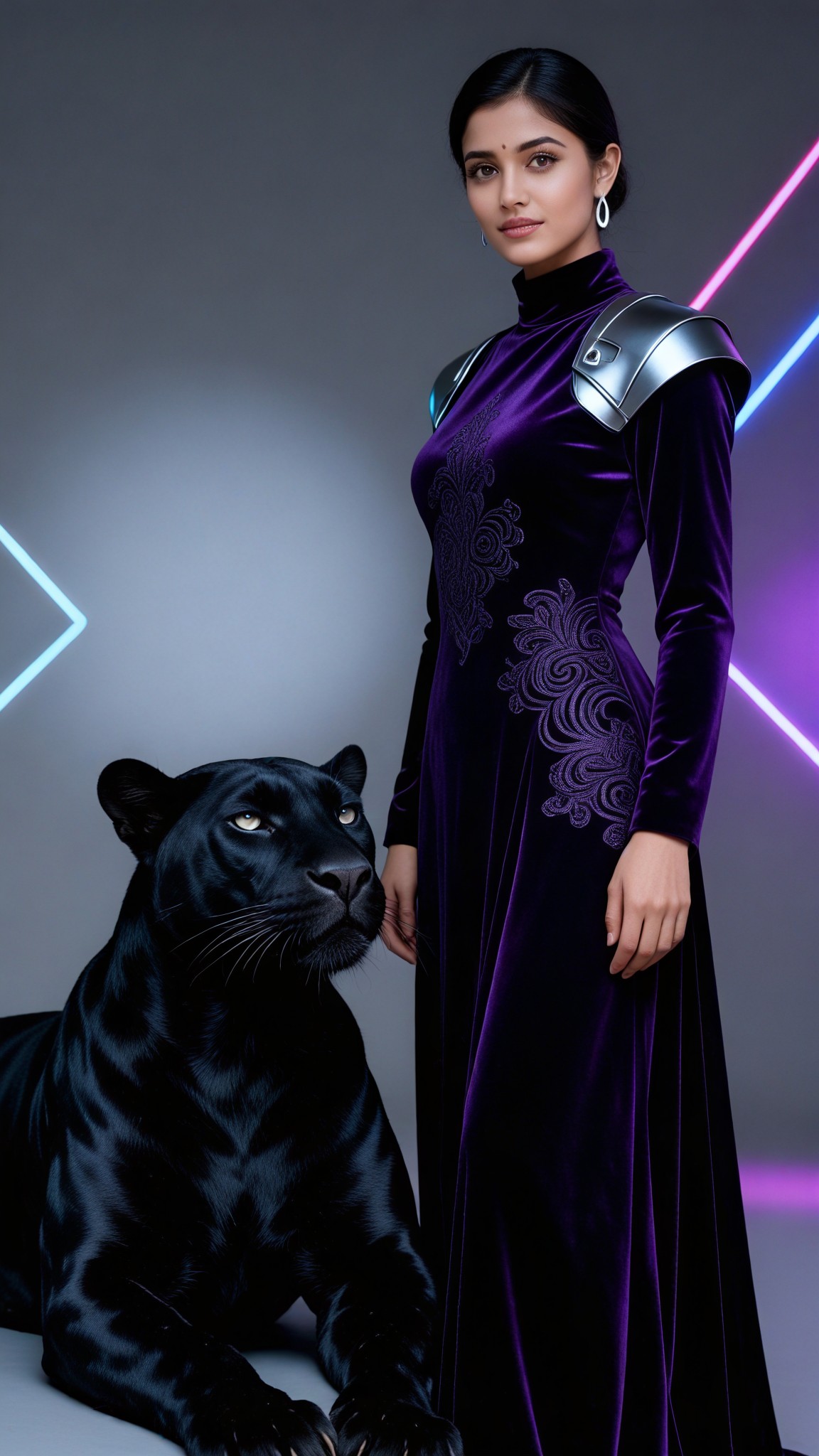 Futuristic Black Panther Blockbuster image