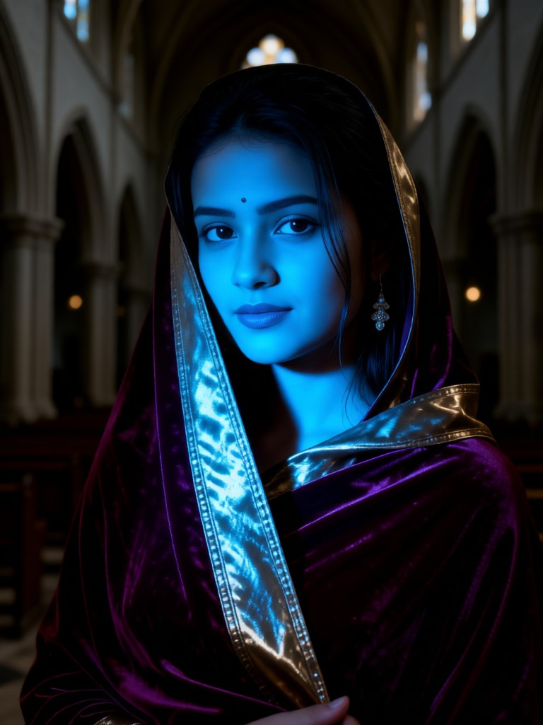 The Story of the Blue Sari image
