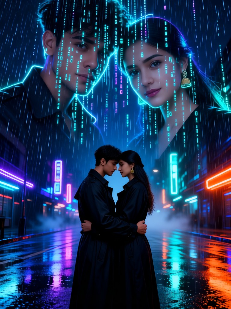 Hacker Empire style couple photo shoot image