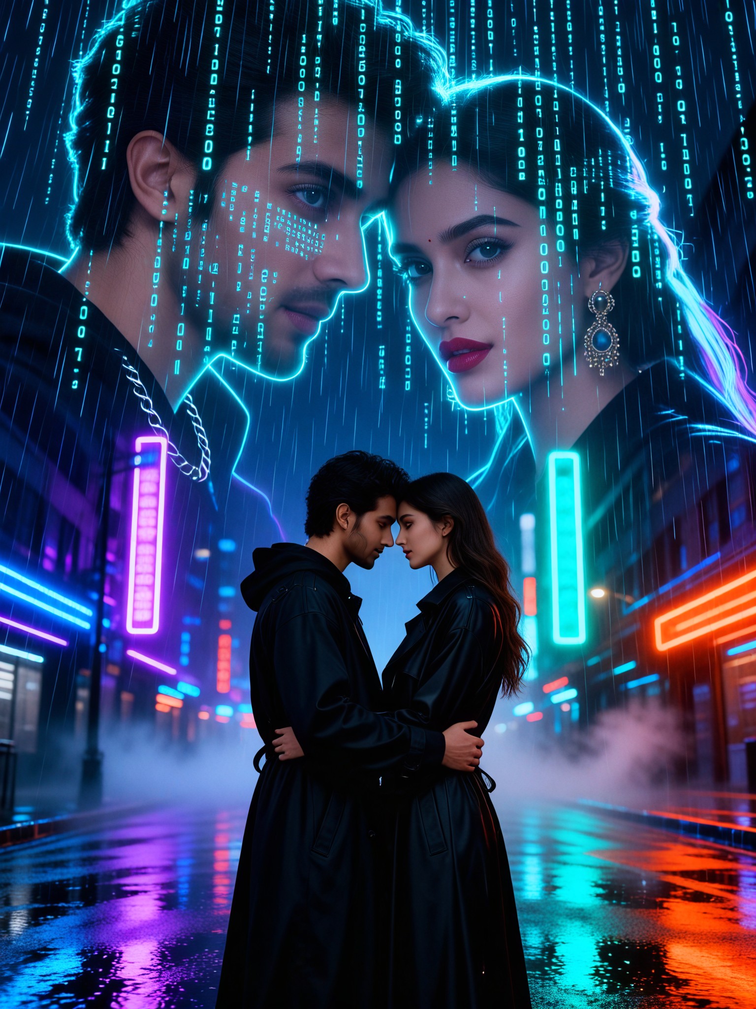 Hacker Empire style couple photo shoot image