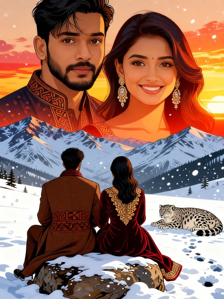 Golden Sunset & Leopard Blessing image