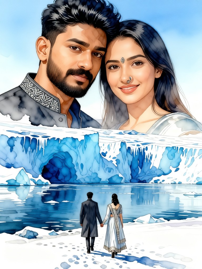 Glacier Mirror Romance image