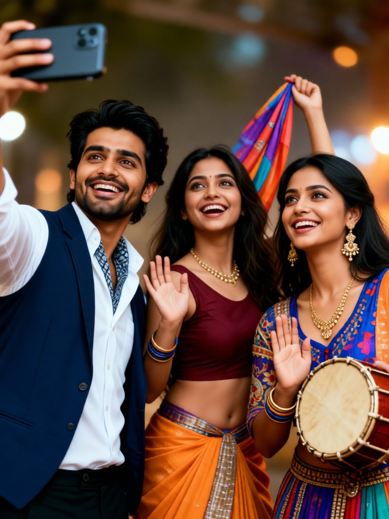 Three-Person Selfie - General image