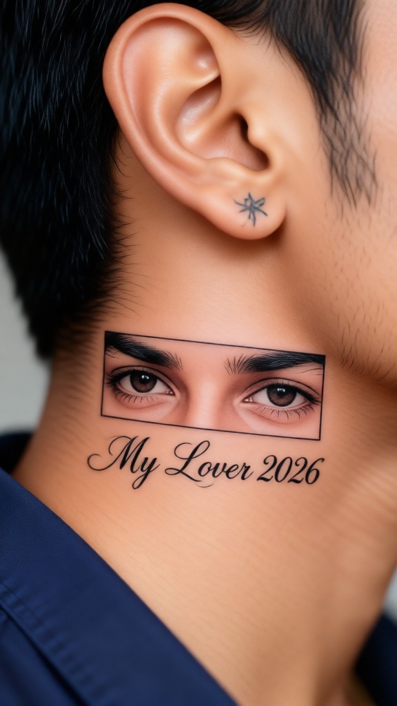 Eyes tattoo image