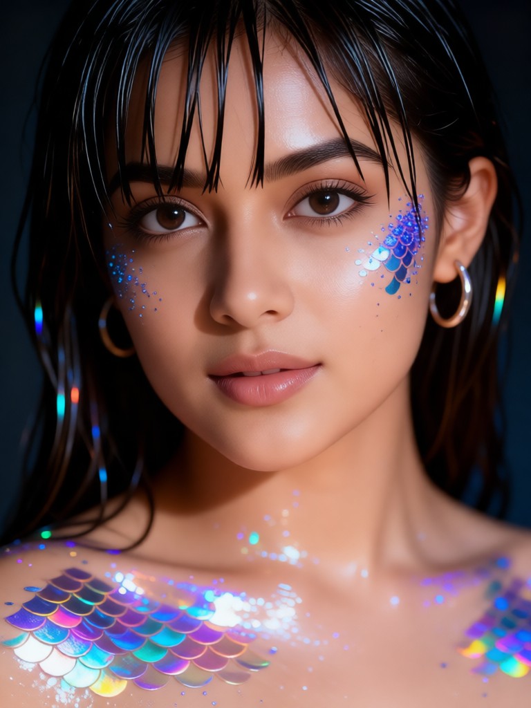 Mermaid Clear Beauty Makeup image