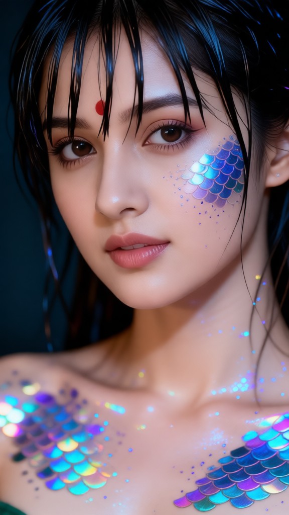 Mermaid Clear Beauty Makeup image