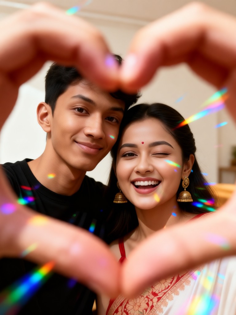 Intimate couple photo image