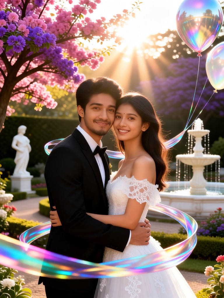 Garden Wedding Photos image