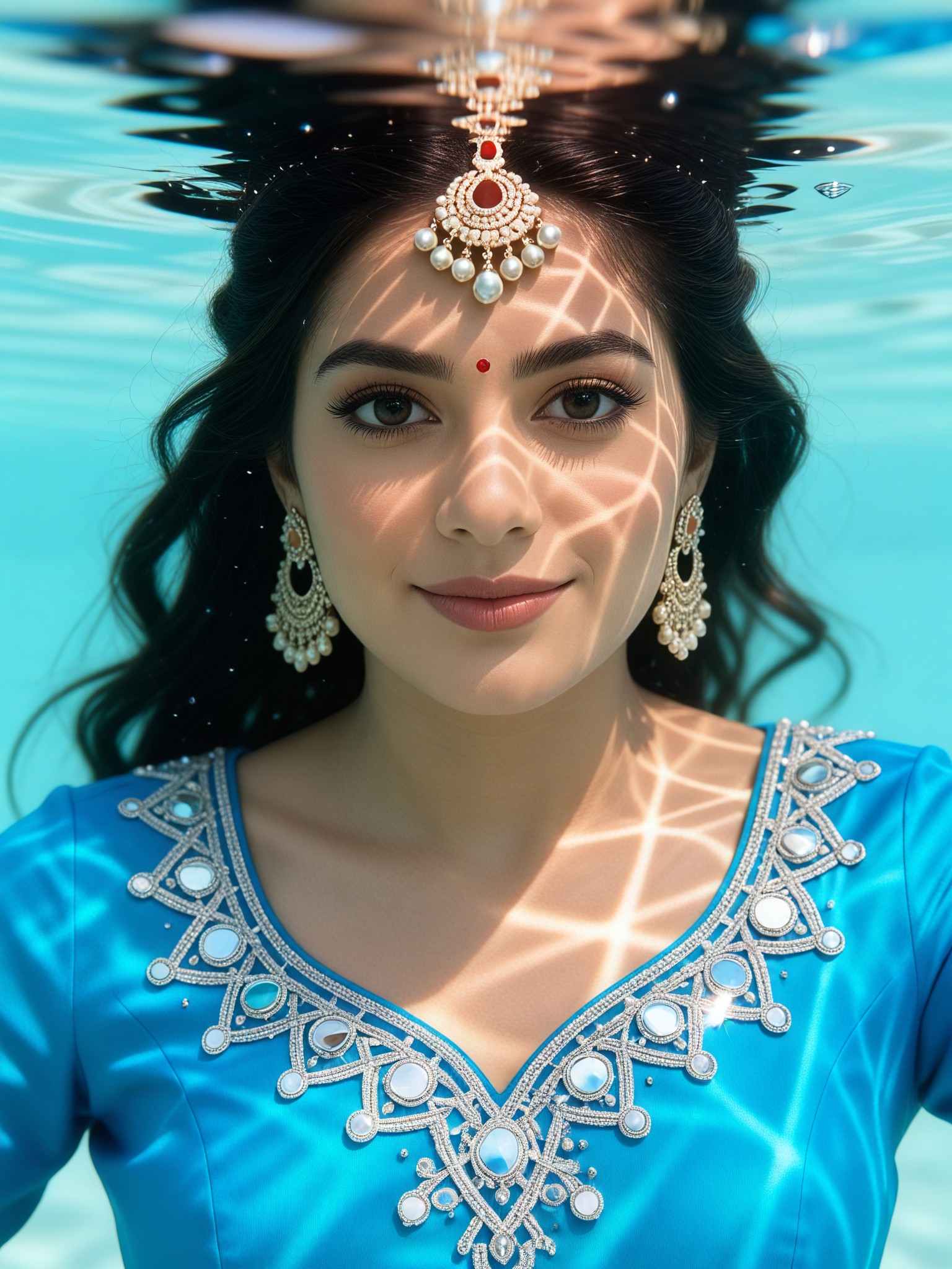 Mirror Water Portrait image